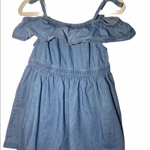 Wonder Kids blue Jean sundress